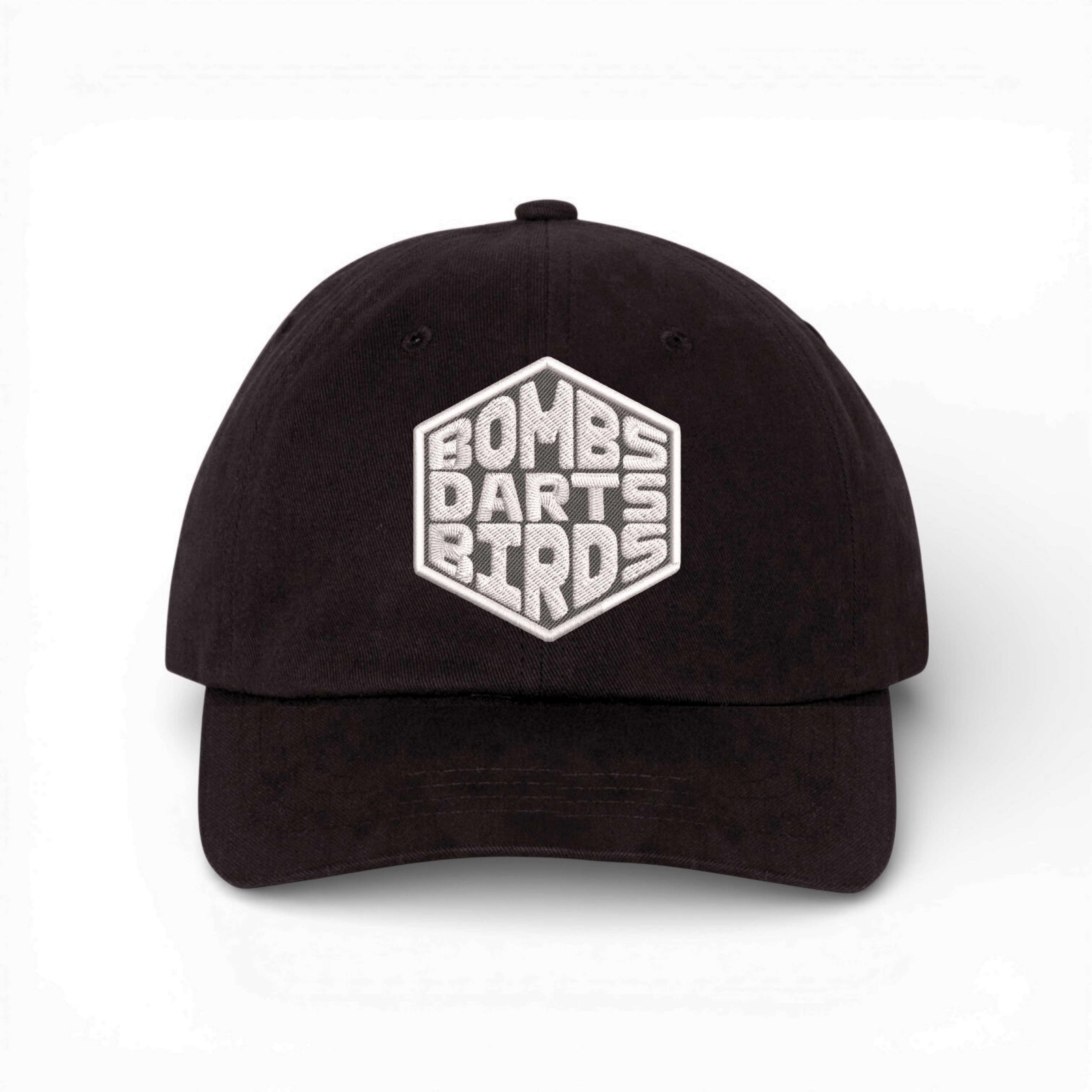 BDB Hexa Dad Cap Black/Gray - Bombs Darts Birds