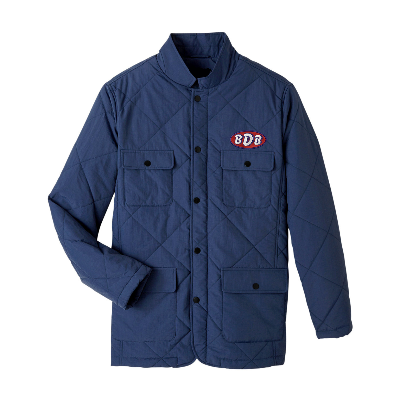 BDB "Swing Mechanic" Quilted Lightweight Jacket - Bombs Darts Birds