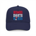 OG 3D Bombs Darts Birds Trucker Red White Blue - Bombs Darts Birds
