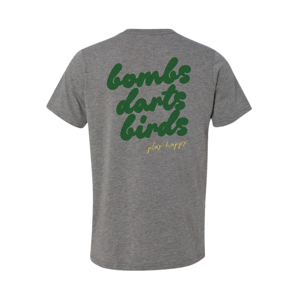 Amen Azalea T-Shirt Icons - Back - Bombs Darts Birds