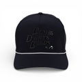 Augusta 3D "Czervik" Rope Golf Cap -Black/Black - Bombs Darts Birds
