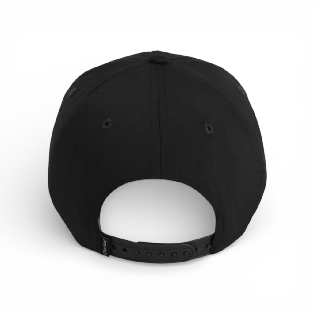 Augusta 3D "Czervik" Rope Golf Cap - Black/Black Back - Bombs Darts Birds