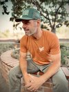 BDB "Easy Eagle" Golf Tee Shirt Burnt Orange/Cream - Lifestyle - Bombs Darts Birds