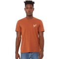 BDB "Easy Eagle" Golf Tee Shirt Orange Lifestyle - Bombs Darts Birds