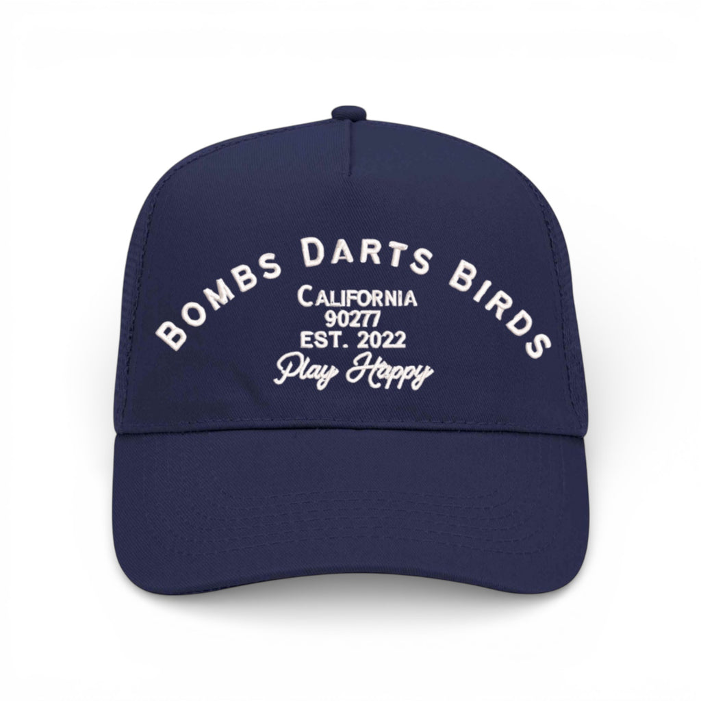 BDB Heritage Collection - Golf Cap - Navy/White - Bombs Darts Birds