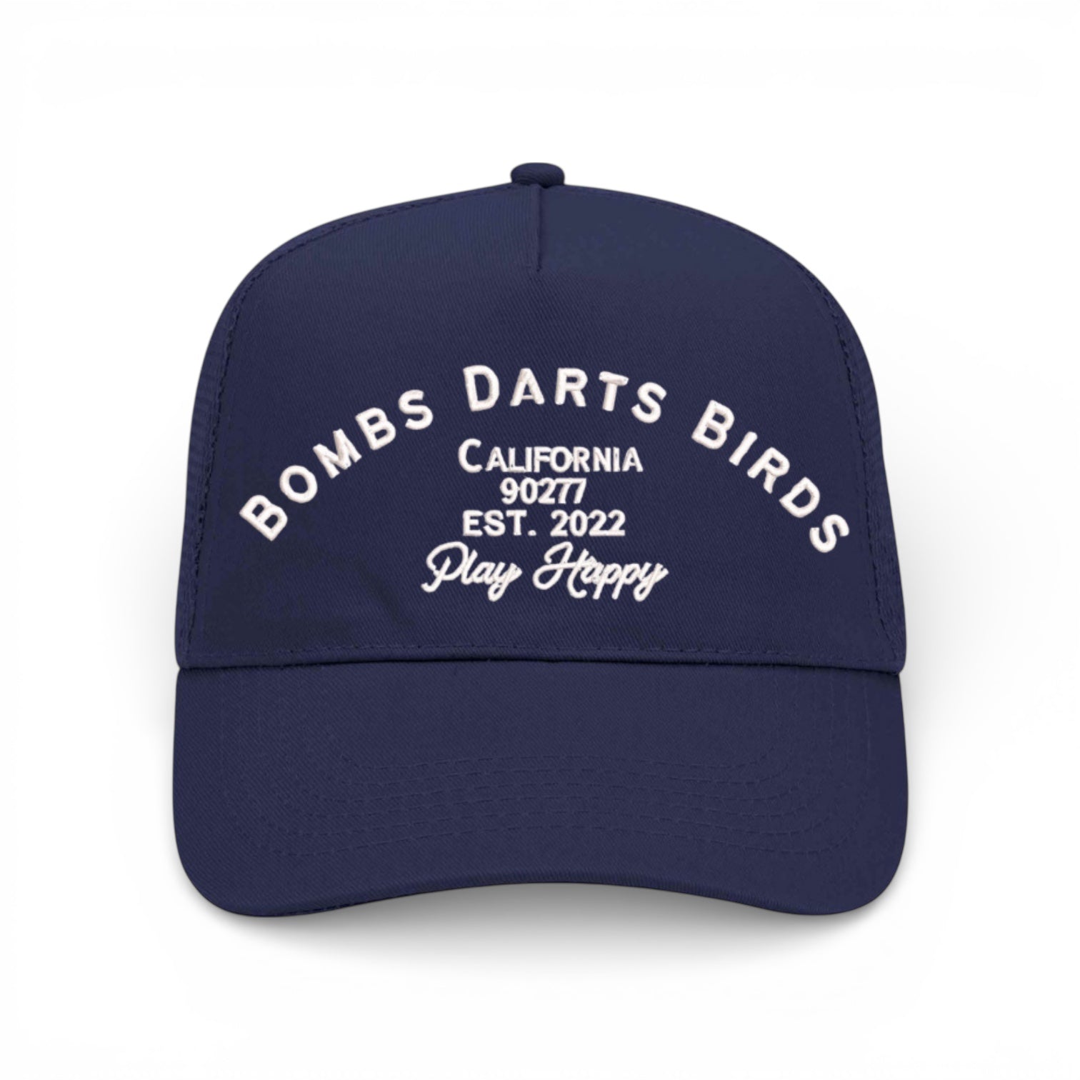 BDB Heritage Collection - Golf Cap - Navy/White - Bombs Darts Birds