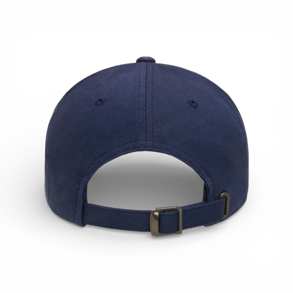 BDB Hexa Dad Cap RWB Navy Back - Bombs Darts Birds
