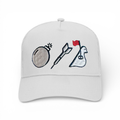 BDB Icons 3D Trucker Hat - White - Bombs Darts Birds