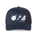 BDB Icons Seamless Performance - Golf Cap - Navy - Bombs Darts Birds