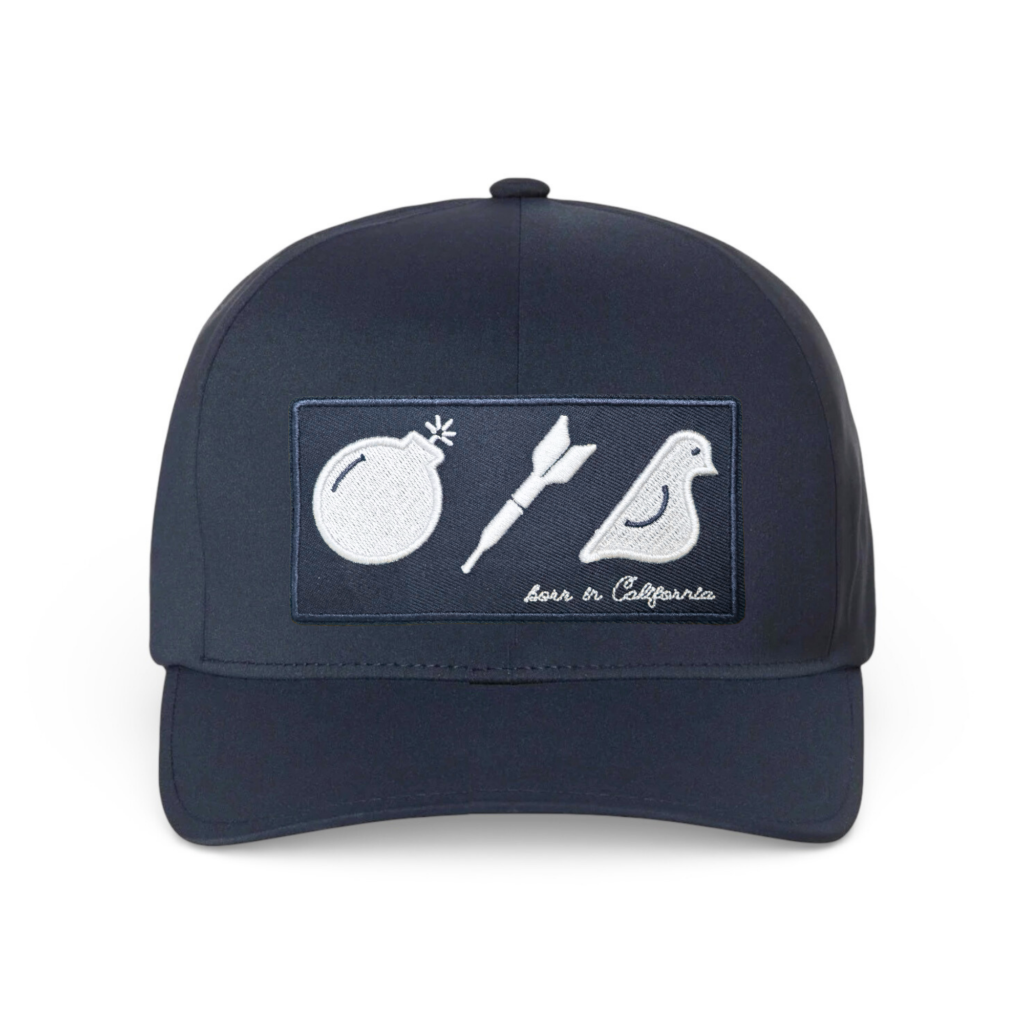 BDB Icons Seamless Performance - Golf Cap - Navy - Bombs Darts Birds