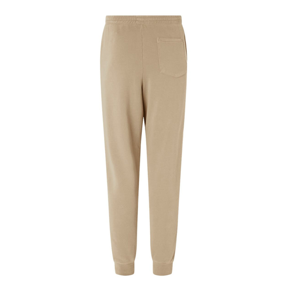 BDB Pigment Dyed Joggers Beige Back - Bombs Darts Birds