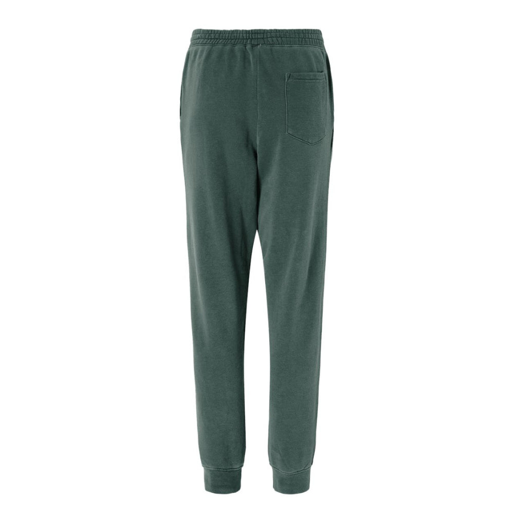 BDB Pigment Dyed Joggers Green Back - Bombs Darts Birds