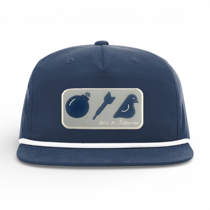 Bombs Darts Birds "The Lowcountry" Icons Navy - Bombs Darts Birds