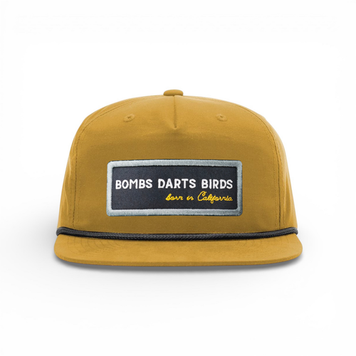 Bombs Darts Birds "The Lowcountry" (Khaki/Mustard) - Bombs Darts Birds