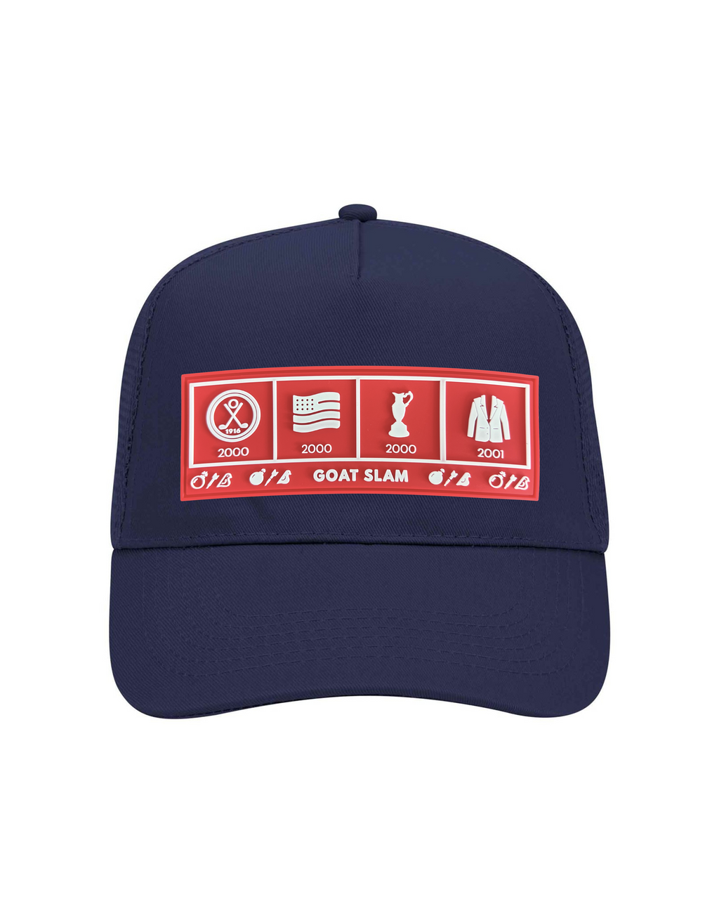 "Goat Slam" Low-Profile Rope Hat TW Edition - Blue/Red - Bombs Darts Birds