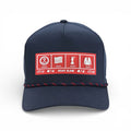 "Goat Slam" Trucker Navy Rope - Bombs Darts Birds