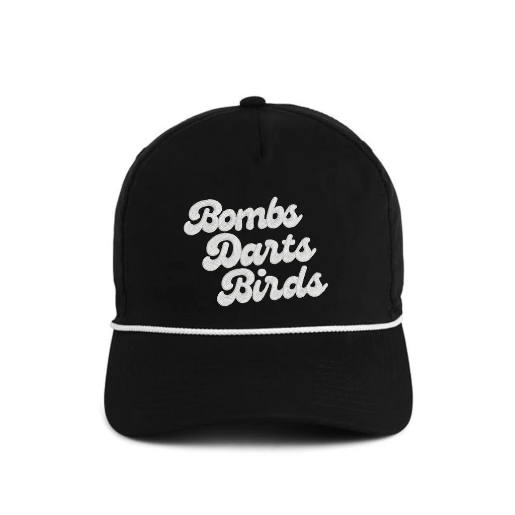 Good Vibes "Czervik" Rope Golf Cap - Navy/White - Bombs Darts Birds