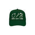 Icons BDB Trucker Golf Cap - Forest Green/White - Bombs Darts Birds