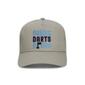 North Carolina Bombs Darts Birds Fandom + Golf Caps - Grey Trucker Hat/Blue - Bombs Darts Birds