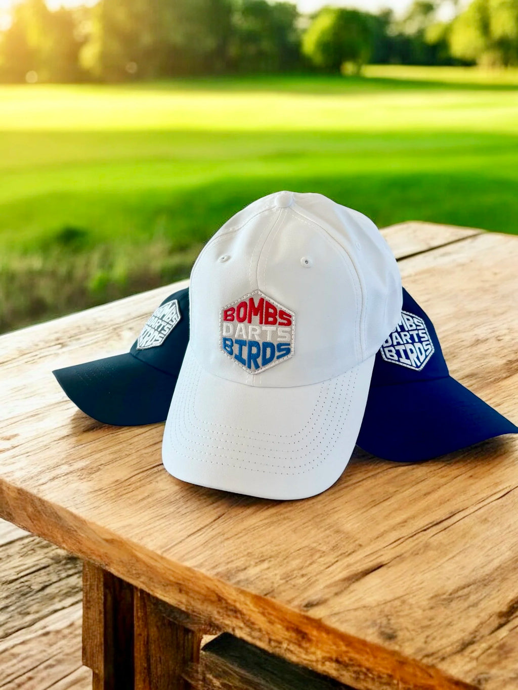 BDB Hexa Dad Cap RWB In Cotton and Performance (More Colors) - Bombs Darts Birds