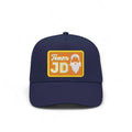 Team JD Trucker Hat - Navy/Orange - Bombs Darts Birds