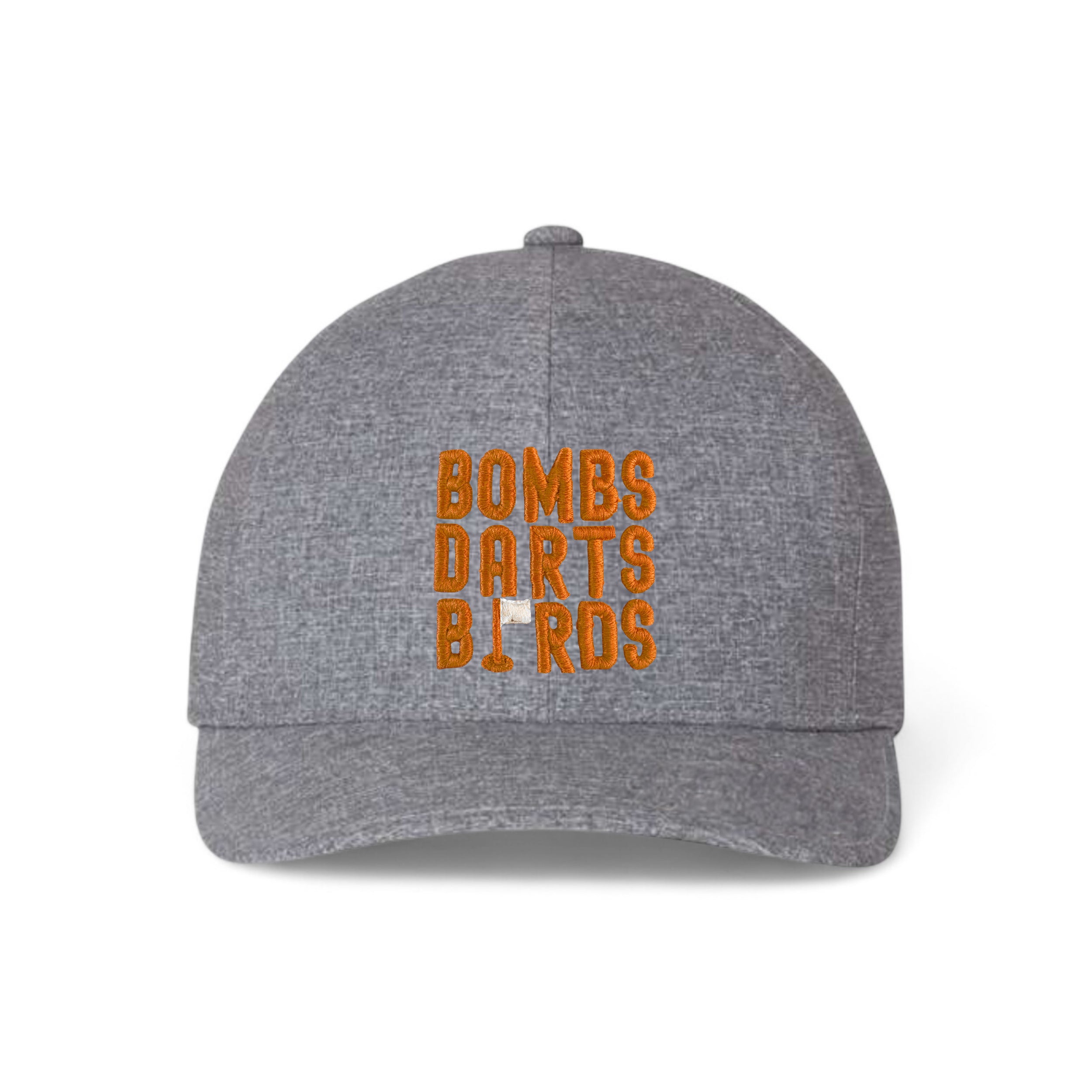 Tennessee Bombs Darts Birds Fandom + Golf Caps - Performance Grey/Orange - Bombs Darts Birds