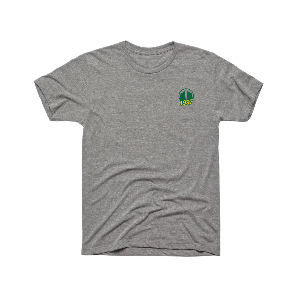 The Amen Azalea Collection "The Champions" Golf Tee Shirt - Gray - Bombs Darts Birds
