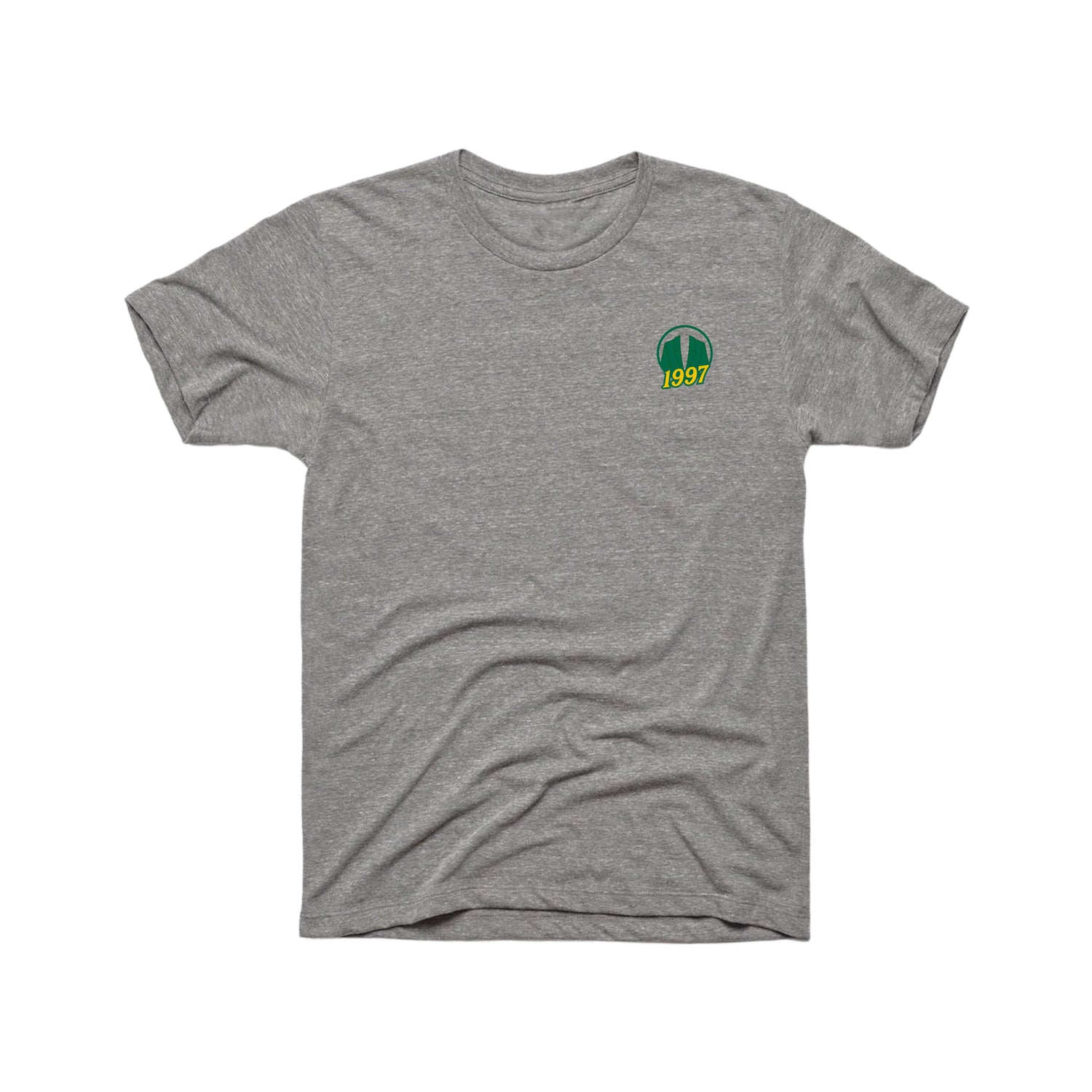 The Amen Azalea Collection "The Champions" Golf Tee Shirt - Gray - Bombs Darts Birds
