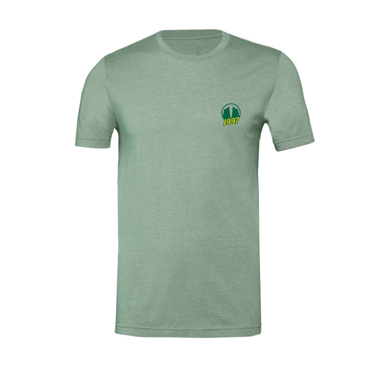 The Amen Azalea Collection "The Champions" Golf Tee Shirt - Mint - Bombs Darts Birds