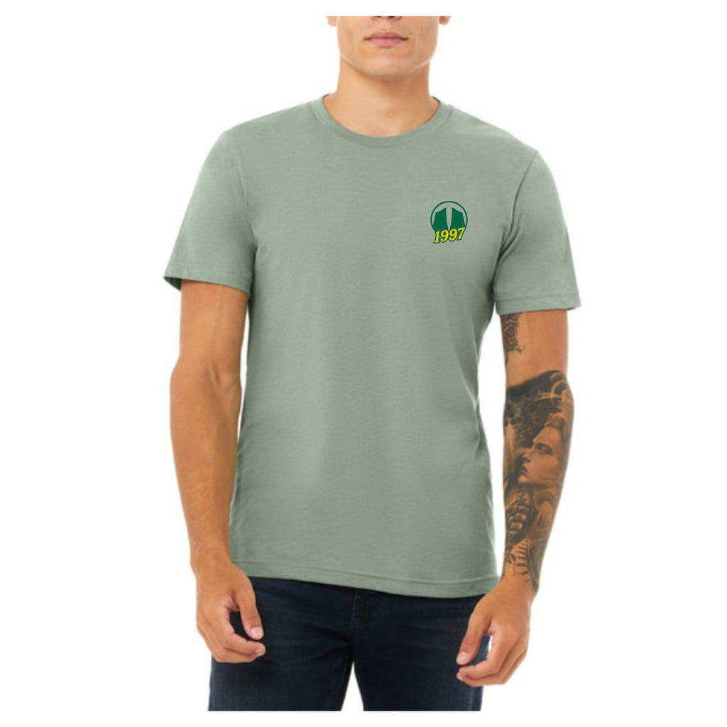 The Amen Azalea Collection "The Champions" Golf Tee Shirt - Mint - Lifestyle - Bombs Darts Birds