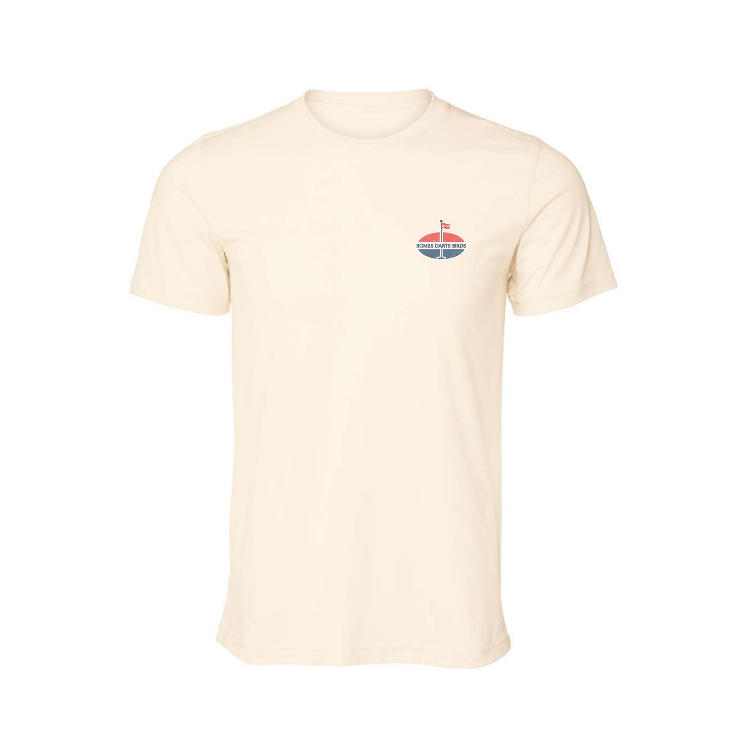 Vintage "Standard Birdie" Bombs Darts Birds Tee Cream - Bombs Darts Birds