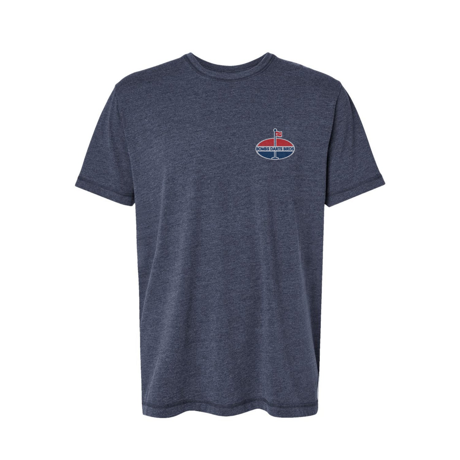 Vintage "Standard Birdie" Bombs Darts Birds Tee Navy - Bombs Darts Birds