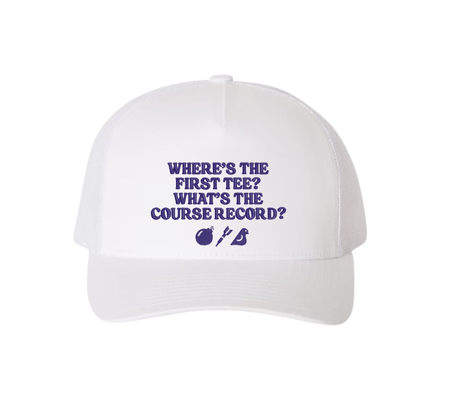 Where’s the First Tee? Cap - Bombs Darts Birds