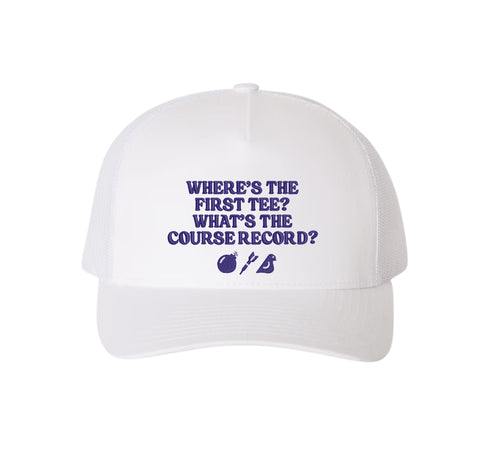 Where’s the First Tee? Cap - Bombs Darts Birds