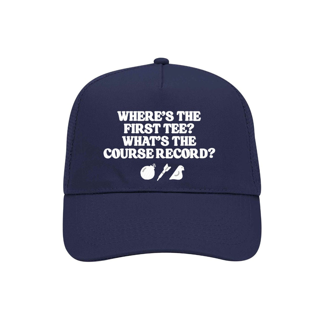 Where’s the First Tee? Cap Navy - Bombs Darts Birds