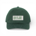 Bumper Sticker Golf Caps "Walk-Ins Welcome" - Bombs Darts Birds