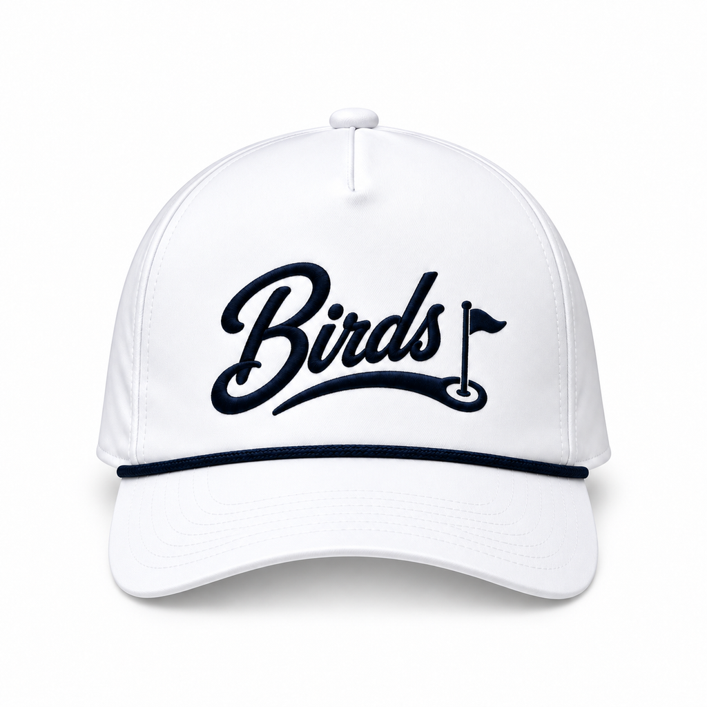 Birds "Czervik" Hat Trick Collecton White/Navy - Bombs Darts Birds