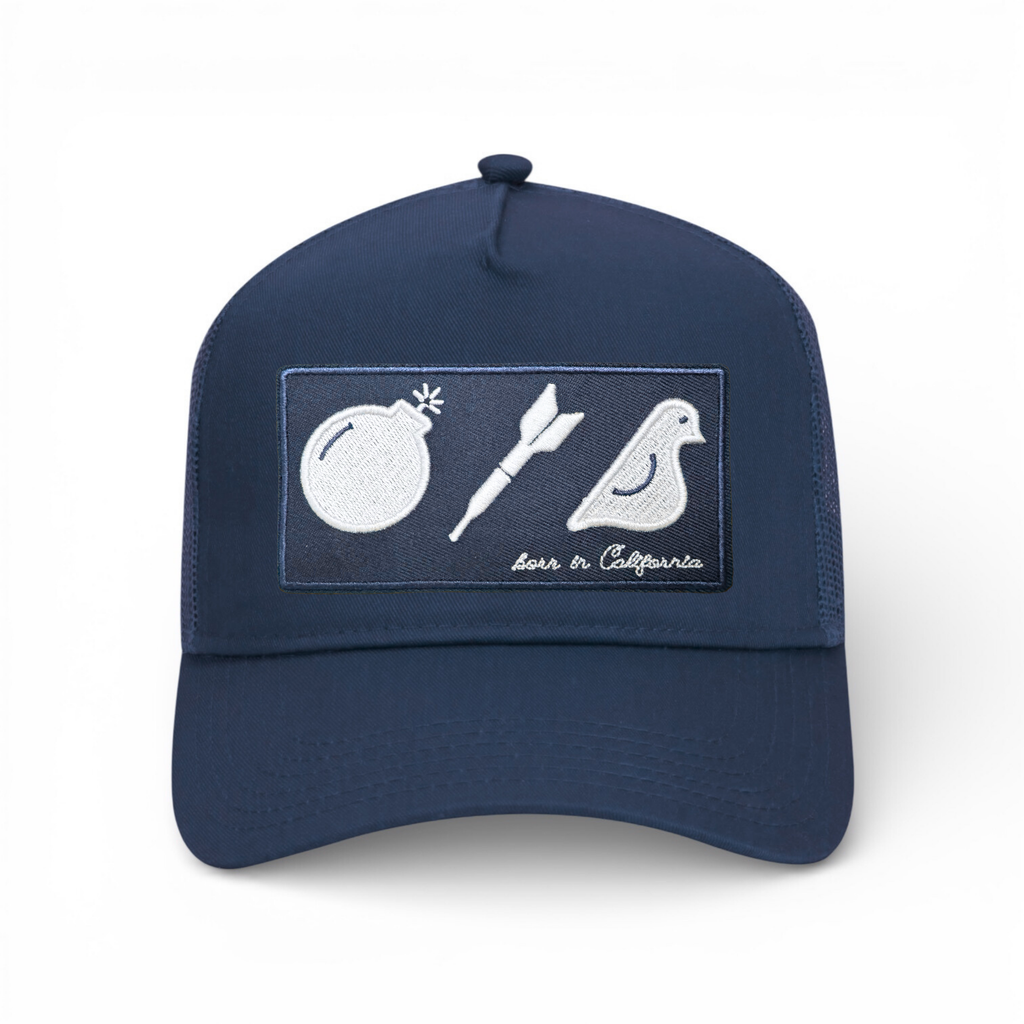 BDB Icons Patch Truckers - Bombs Darts Birds